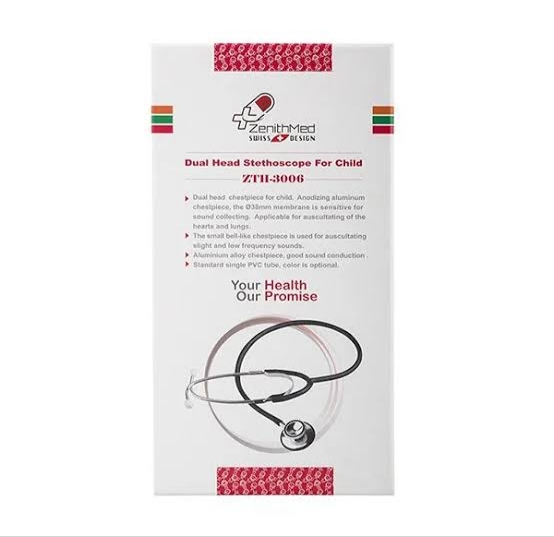گوشی پزشکی دو پاویون اطفال ZTH-3006