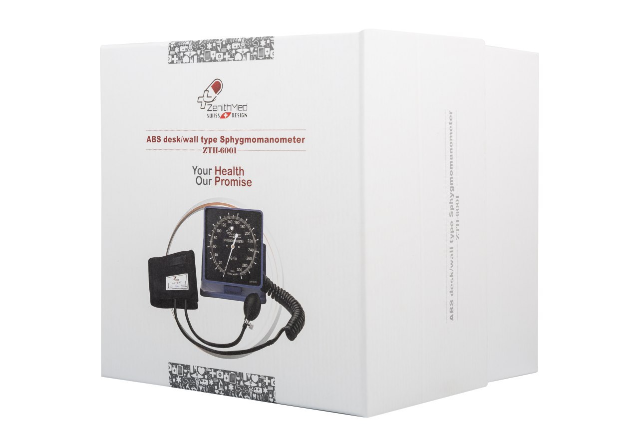 فشارسنج عقربه‌ای رومیزی و دیواری ZenithMed مدل ZTH6001