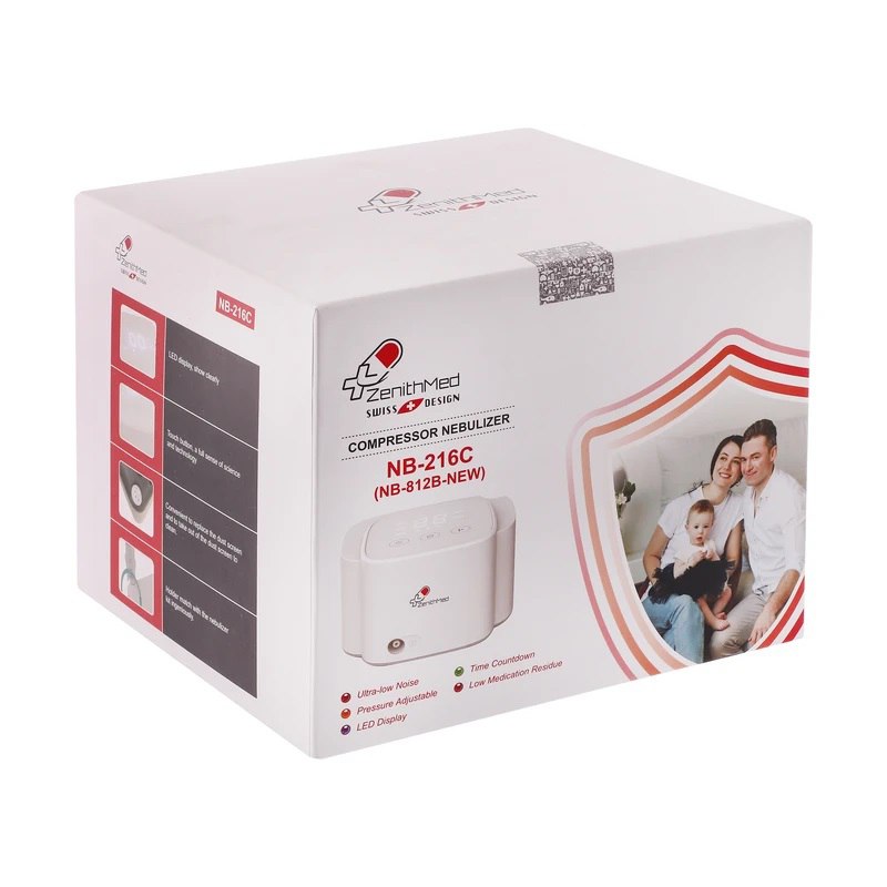 نبولایزر دیجیتال کمپرسور زنیت مد مدل NB-216C