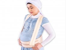 شکم بند دوران بارداری با بند شانه‌ای تن یار
